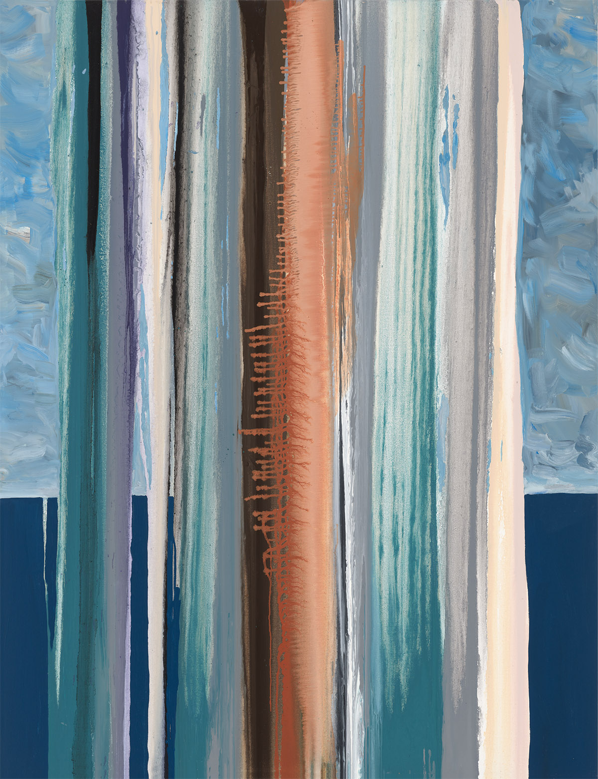 Sea Through Sea (left panel)